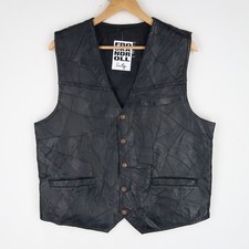 Vintage Black Leather