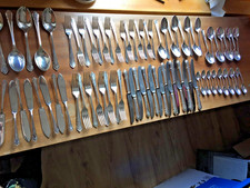 Vintage Arthur Price A1 EPNS Cutlery Set for 8, 84 pieces