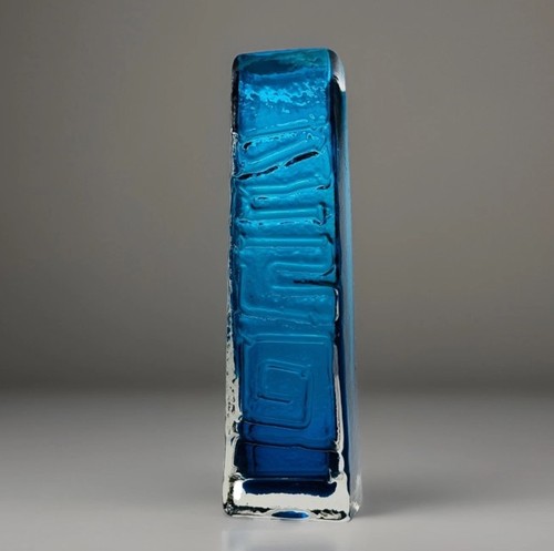 Whitefriars glass totem vase - whitefriars,