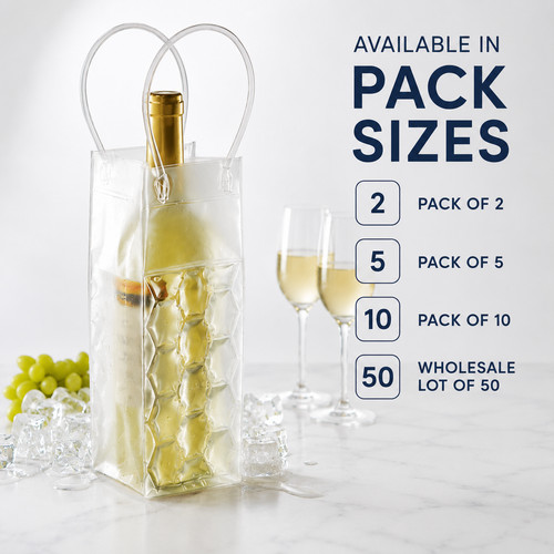 Reusable freezable wine - reusable, bottle