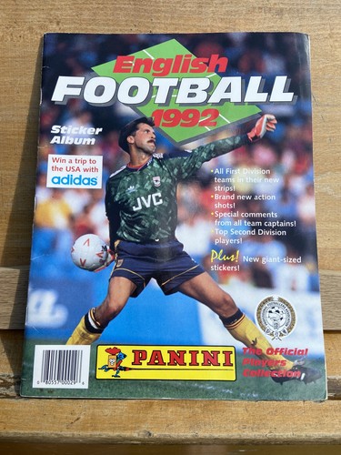 Vgc 1992 panini - 1992, english