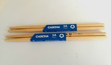 2 x Pair Cascho 5A Maple Drum Sticks. 16 inches Long.  