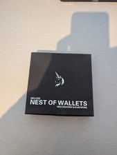 Deluxe Magic Nest Of Wallets By Nick Einhorn  uk seller + a free trick Blindfold