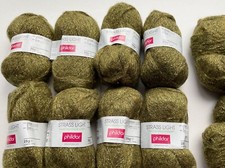 Phildar Strass Light Yarn - Bronze Shade - 45% Wool Content - Gold Like Shimmer