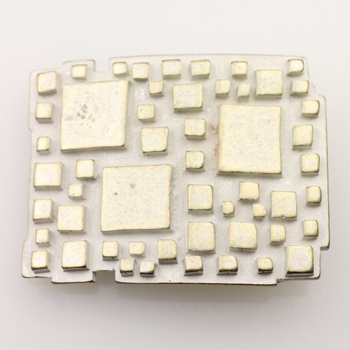 Designer belt buckle stone