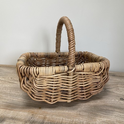 Rattan wicker woven basket - rattan,