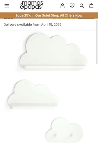 Mamas and papas cloud - mamas,