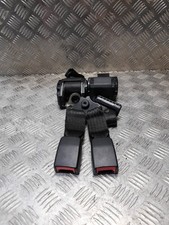 FORD KA MK1 02-08 REAR CENTRE PAIR OF SEAT BELT WITH ANCHOR CLIP LOCK BUCKLES