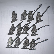 12 Vintage Citadel 25mm Pre-Slotta Byzantine front rank skutatoi