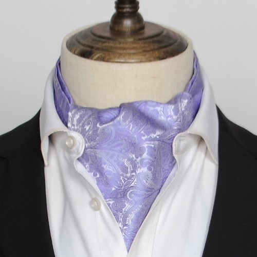 Jacquard paisley polka - paisley, scarves