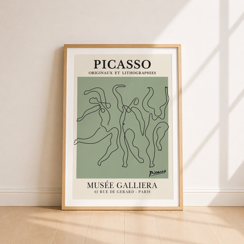 Pablo picasso three dancers - pablo,