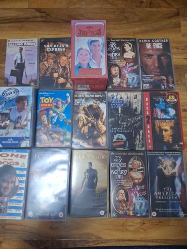 Job lot bundle of - of, vhs