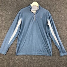 Ariat Tek Shirt Men Large Blue