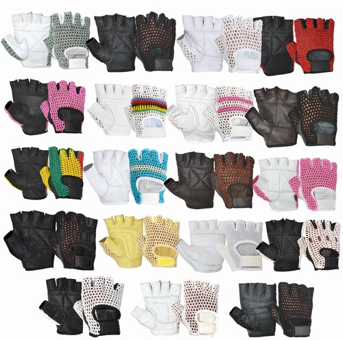 Half finger real leather - finger,