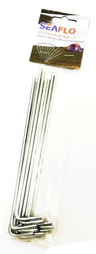 Steel tent pegs - steel,