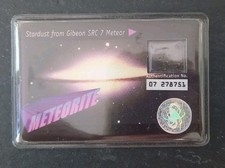 Real meteorite stardust from Gibeon SRC 7  meteor