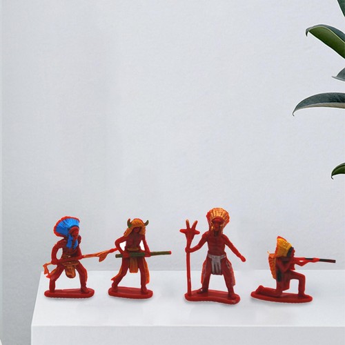 Simulation cowboy people - 4x,