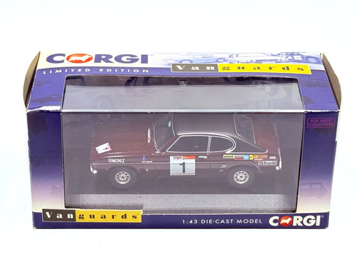 Corgi vanguards model car - vanguards, ford