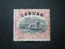 North Borneo - Labuan 1897 8c
