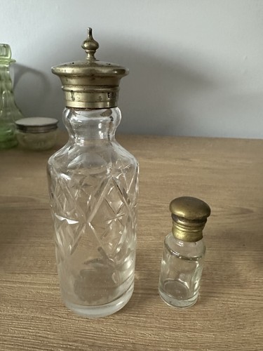 Silver plated and brass - and, topped
