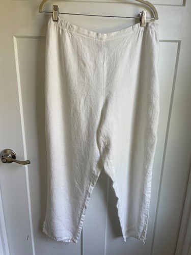 Flax linen pants - flax,