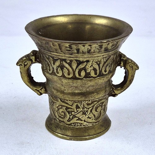 Antique dutch bronze mortar - antique,