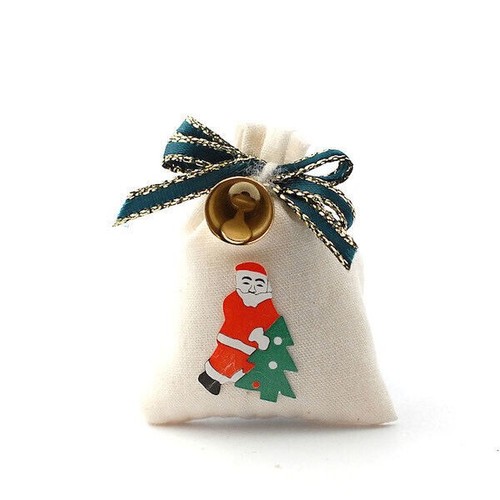 Santa sack with bell - sack,