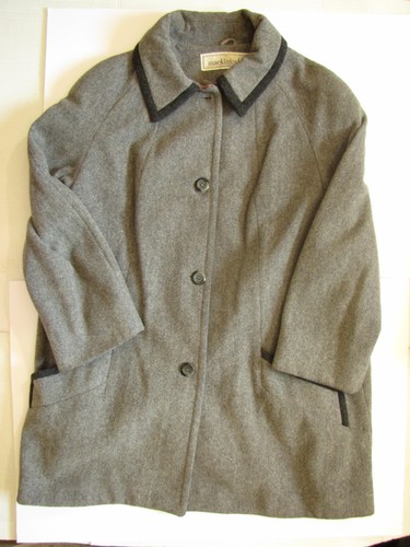 Mackintosh wool cape coat - cape,