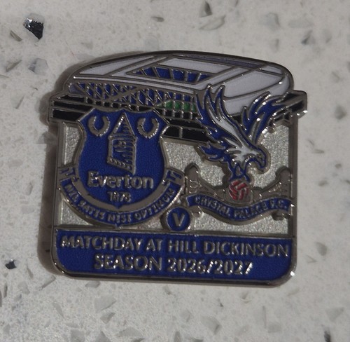 Everton matchday pin badge - pin,