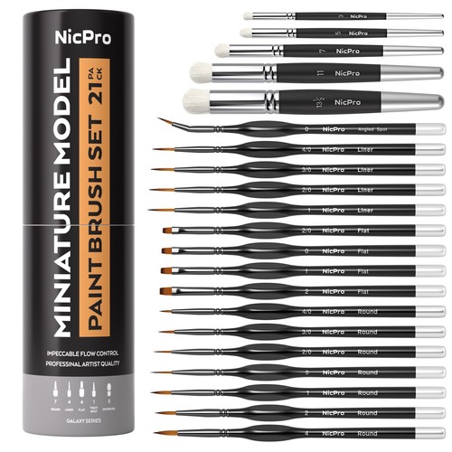 Nicpro 21pcs miniature - 21pcs,