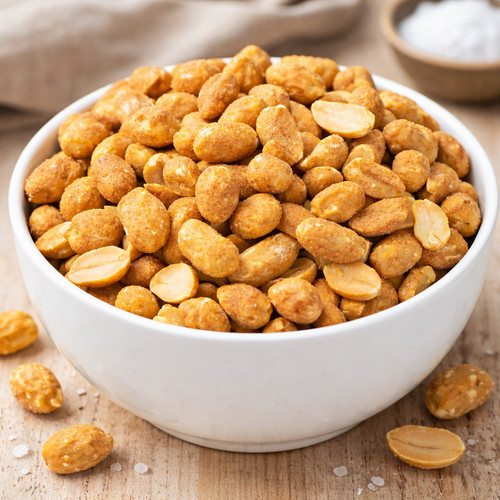 Dry roasted peanuts 1kg - peanuts,