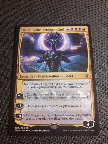 Nicol bolas dragon god - bolas,, war