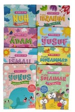 The Prophets of Islam Series 8 Books Set (Stories & Fun Activities)