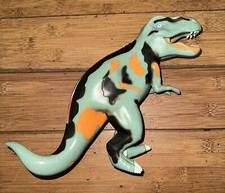 Paperchase Novelty 3D Dinosaur Green T-Rex Pencil Case used