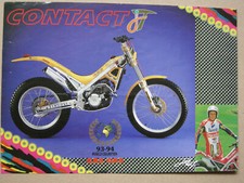 Gas Gas 2 Page Trials Sales brochure c1995