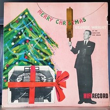 George Wright at the Wurlitzer Pipe Organ - Merry Christmas - corny LP
