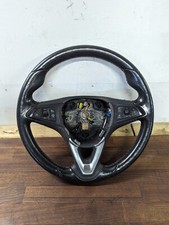 VAUXHALL ASTRA K 2015-2021 MULTIFUNCTION STEERING WHEEL LEATHER BLACK 39058750
