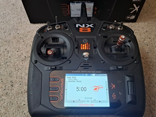 Spektrum nx8 4ghz channel - 2.4ghz, 8-channel