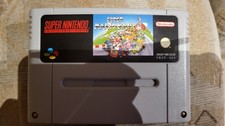 SNES  game super mario kart