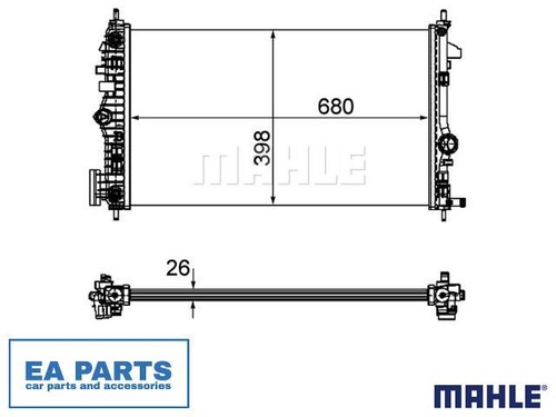 Radiator engine cooling for - radiator,,