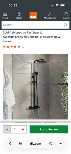 Bathroom mixer shower - bathroom,