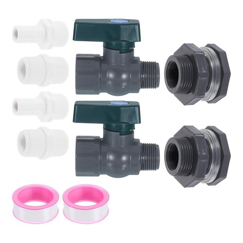 Set rain tank faucet kits - 2,