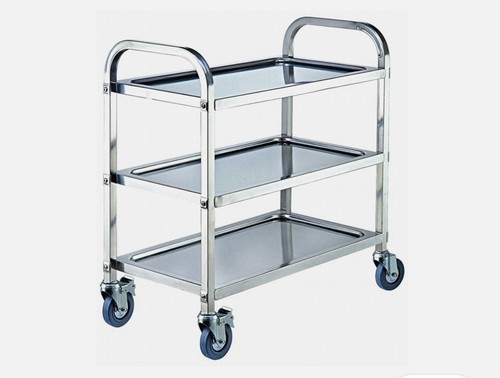 Tier stainless steel trolley - 3,