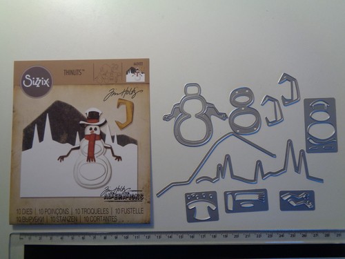 Sizzix thinlits tim - thinlits, holtz