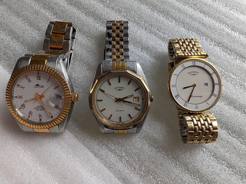 Job lot watches rotary - job,