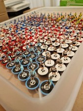 Subbuteo spare Players Job lot Mainly 80's, some maybe pre 80's - 200+ players!!