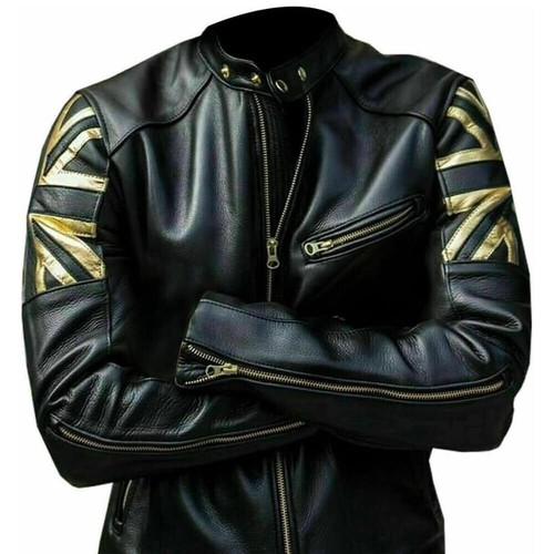 Flag mens biker vintage - uk,