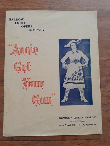 1959 harrow light opera - 1959,