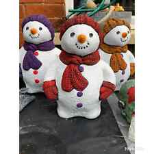 Latex Mould for making  This LARGE SNOWMAN