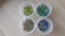 Assorted Vintage Marbles Agate and Variety of coloured swirl patterns